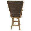 Classic Swivel Wood Counter Stool 26