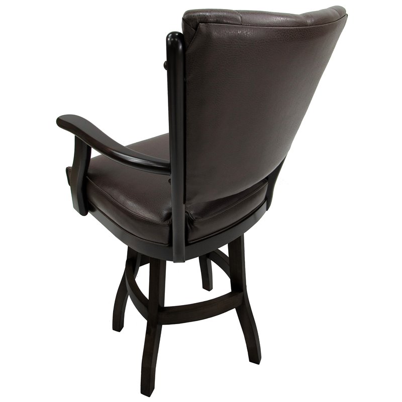 Classic Swivel Wood Counter Stool 26