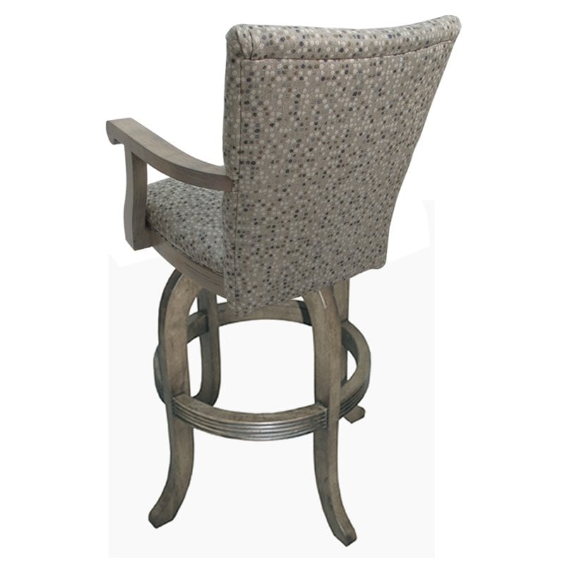 Swivel Wood Bar Stool 30
