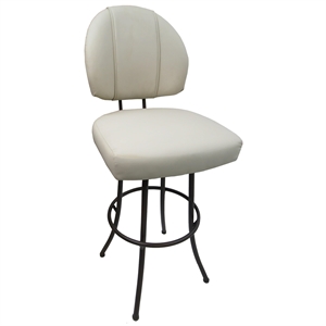 Swivel 30&quot Bar Stool - M-75 Metal Brown Frame