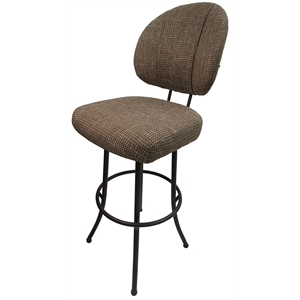 Swivel 30&quot Bar Stool - M-75 Metal Brown Frame