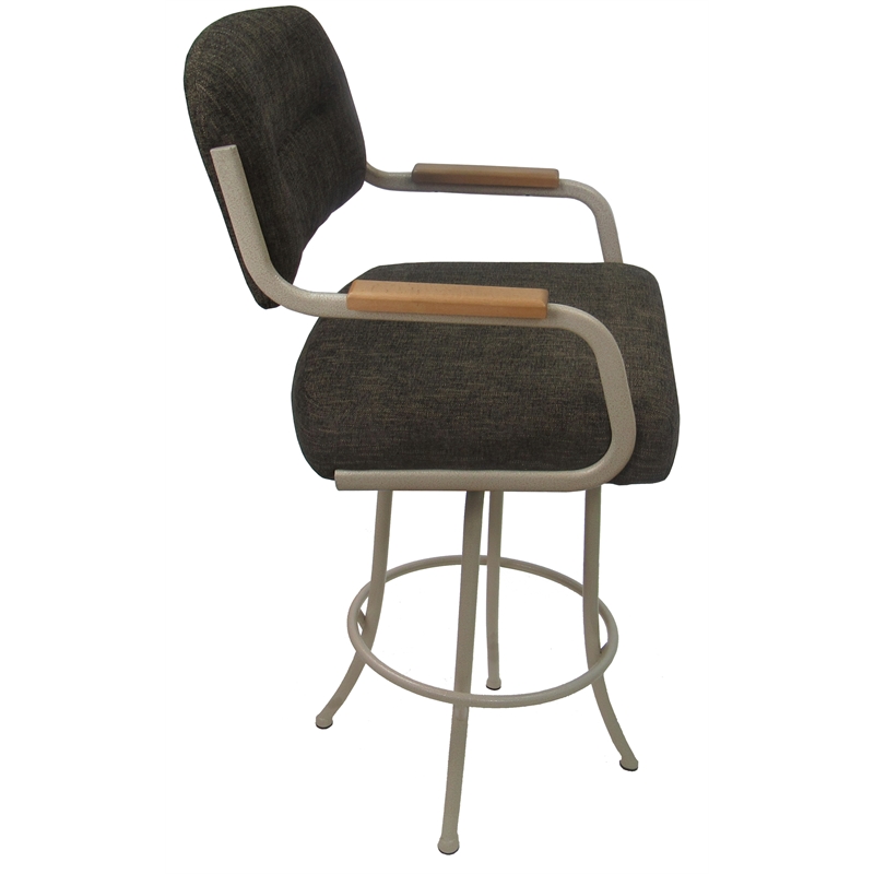 Swivel Counter Metal Bar Stool 26