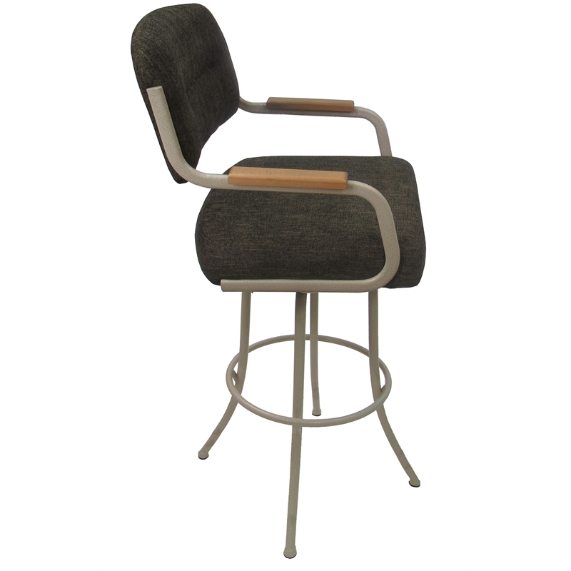 Swivel Extra Tall Metal Bar Stool 34