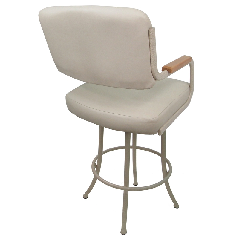 Swivel Extra Tall Metal Bar Stool 34