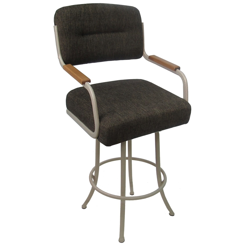Swivel Extra Tall Metal Bar Stool 34