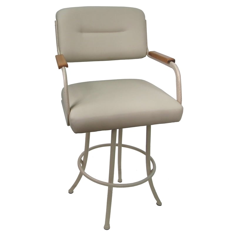 Swivel Extra Tall Metal Bar Stool 34