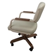 Swivel Tilt Kitchen Caster Chair with Wheels M-115 - Ocean Beige - Beige Moca