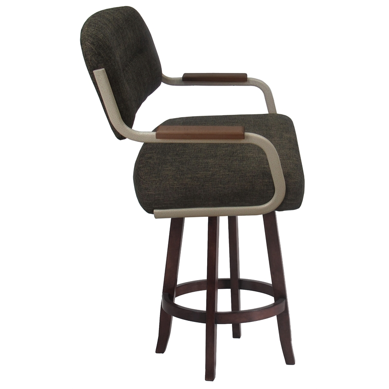 Swivel Counter Metal Bar Stool 26