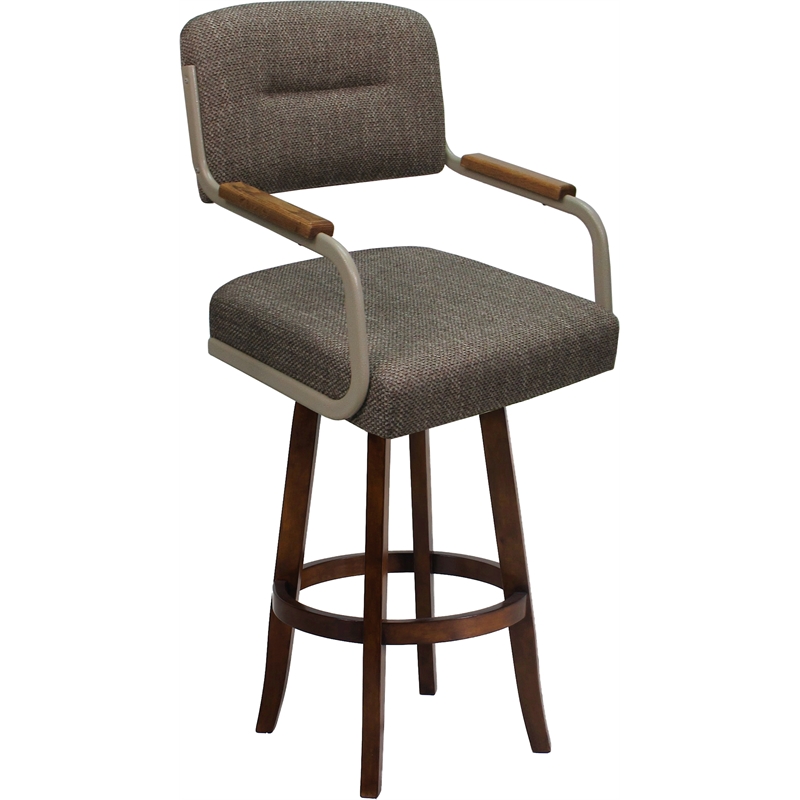 Swivel Extra Tall Metal Bar Stool 34