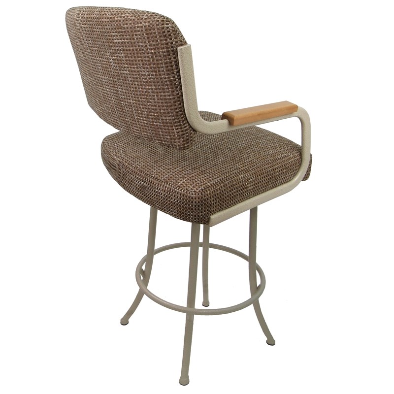 Swivel Counter Metal Bar Stool 26