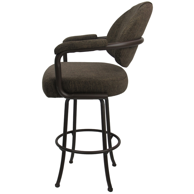 Swivel Counter Metal Bar Stool 26