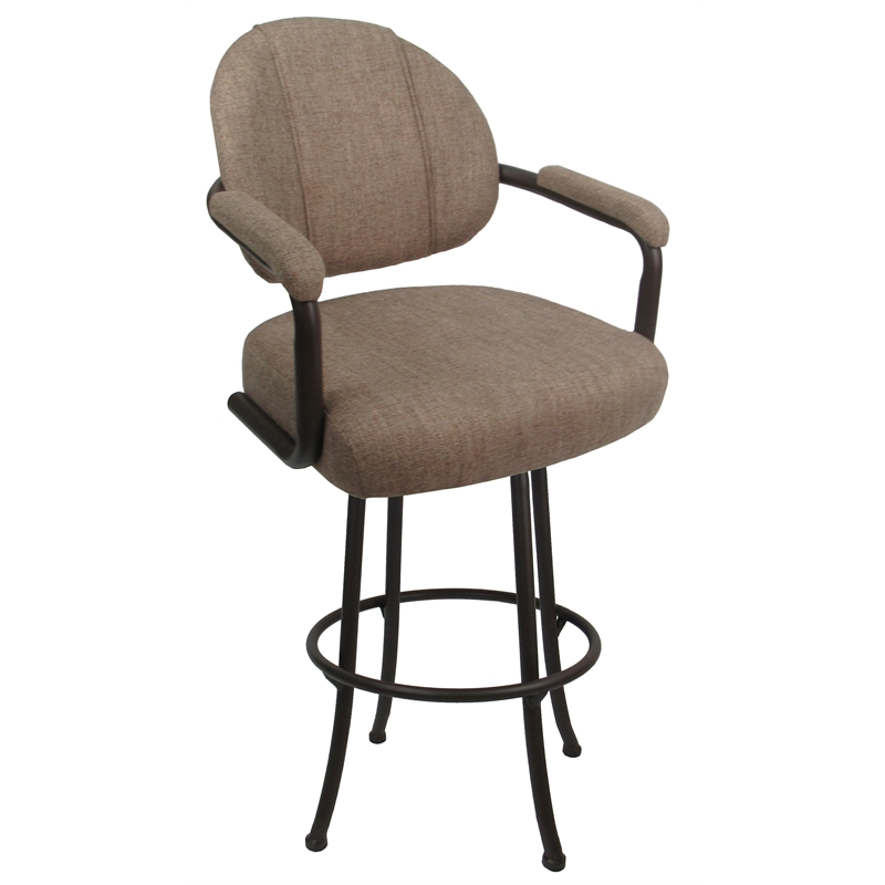 Swivel Counter Metal Bar Stool 26