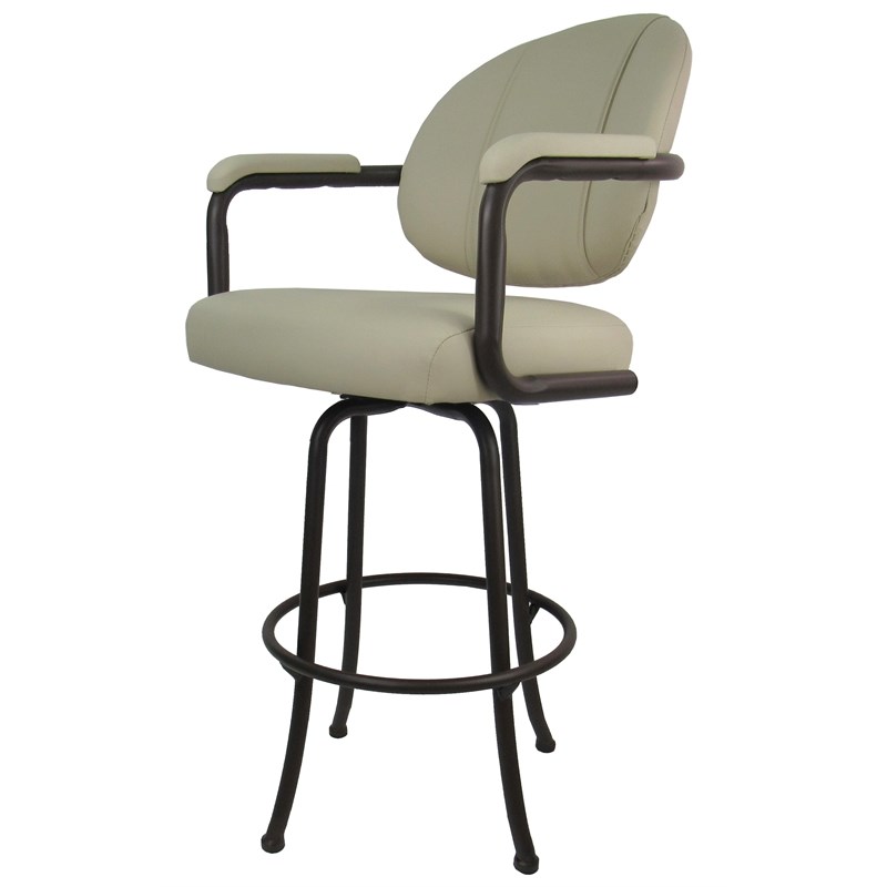 Swivel Counter Metal Bar Stool 26