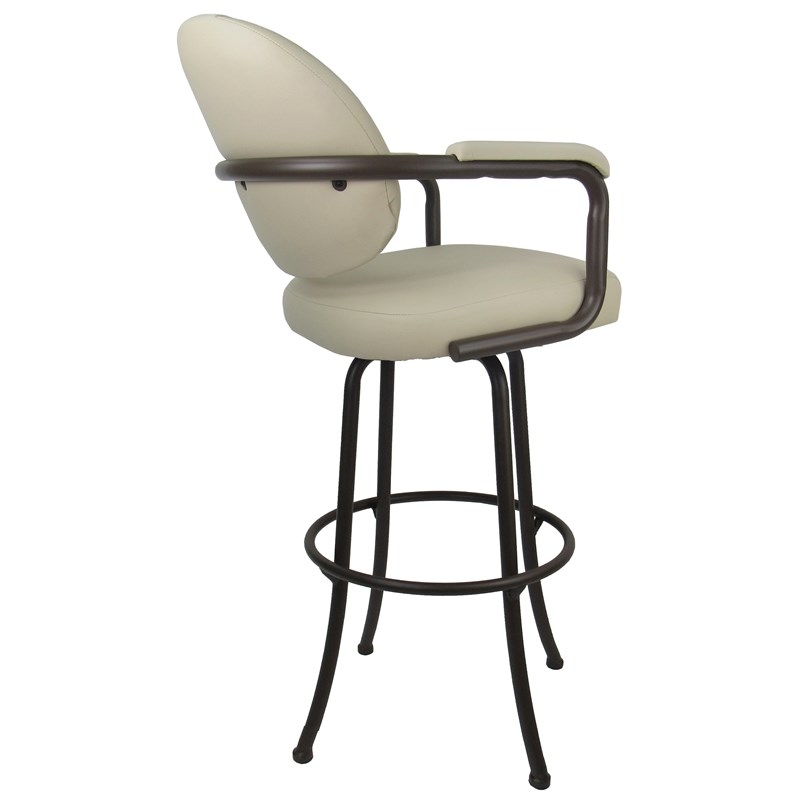 Swivel Metal Bar Stool 30