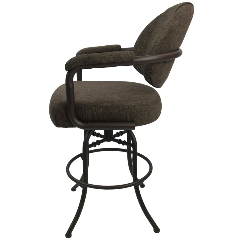 Swivel Tilt Metal Bar Stool 30