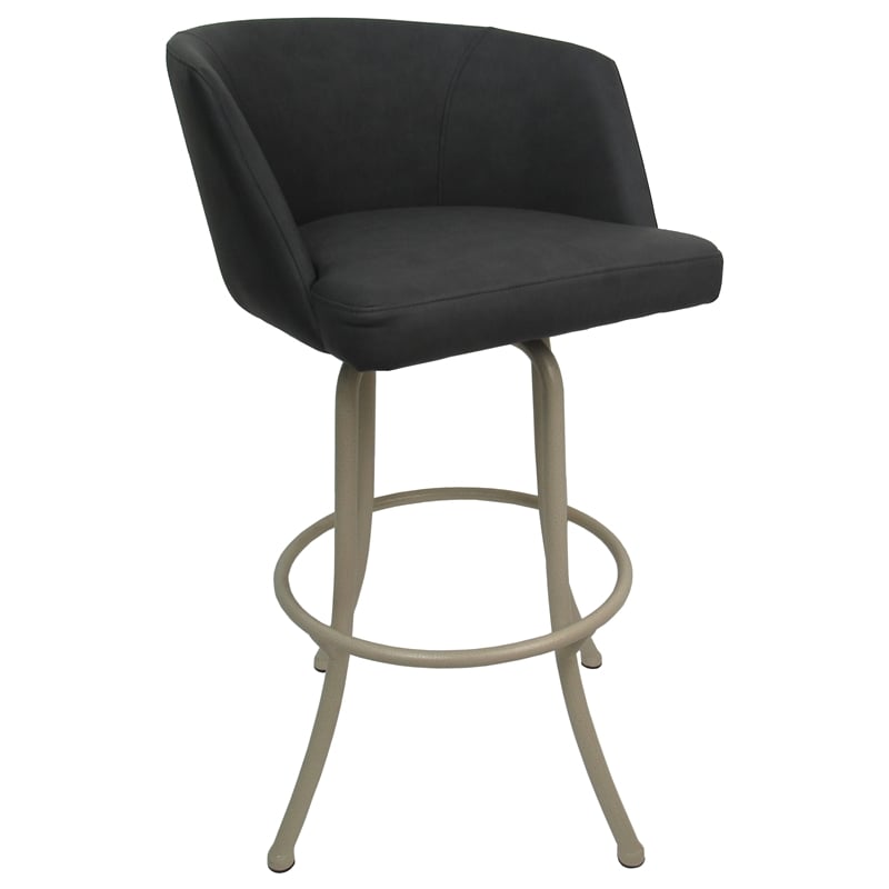 Swivel Counter Metal Bar Stool 26