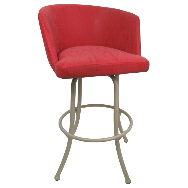 Swivel Counter Metal Bar Stool 26