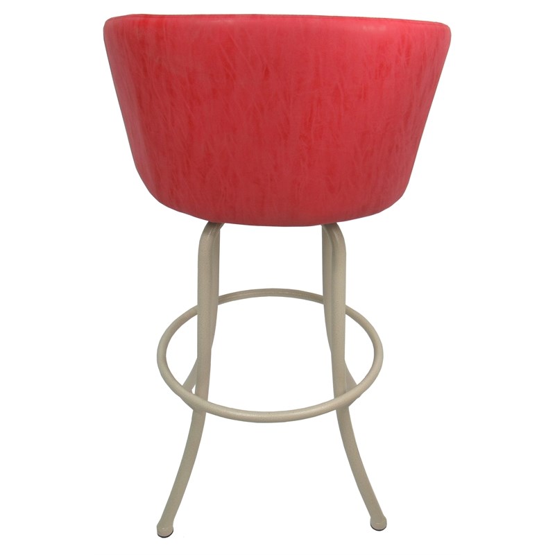 Extra Tall Swivel Metal Bar Stool 34