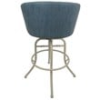 Swivel Tilt Metal Bar Stool 30