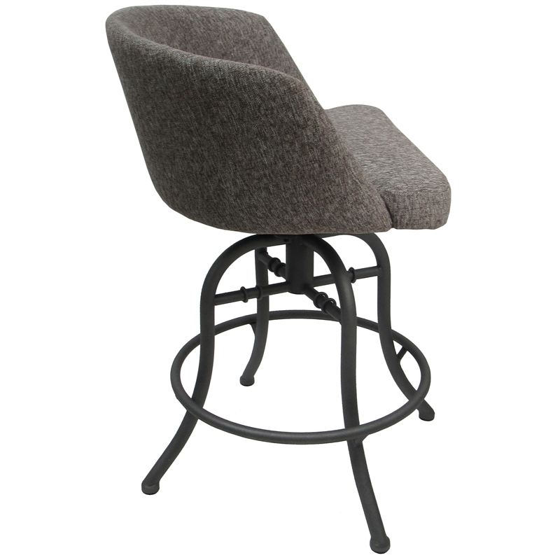Swivel Tilt Metal Bar Stool 30