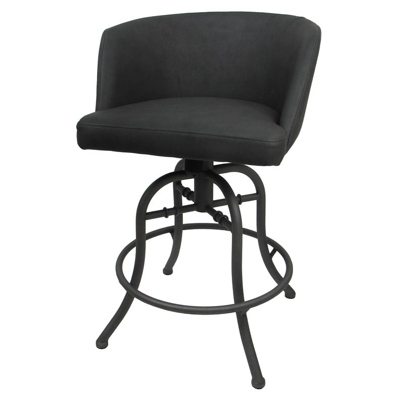 Swivel Tilt Metal Bar Stool 30