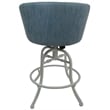 Swivel Tilt Counter Metal Bar Stool 26