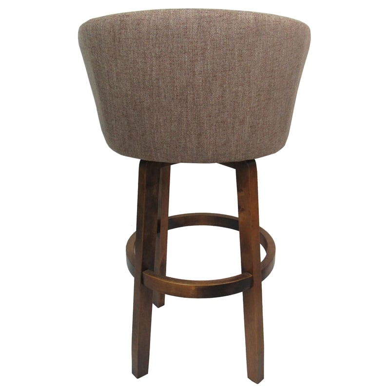 Swivel Counter Wood Bar Stool 26