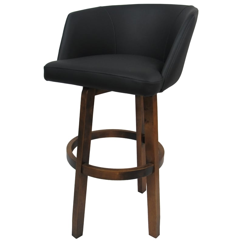 Swivel Counter Wood Bar Stool 26