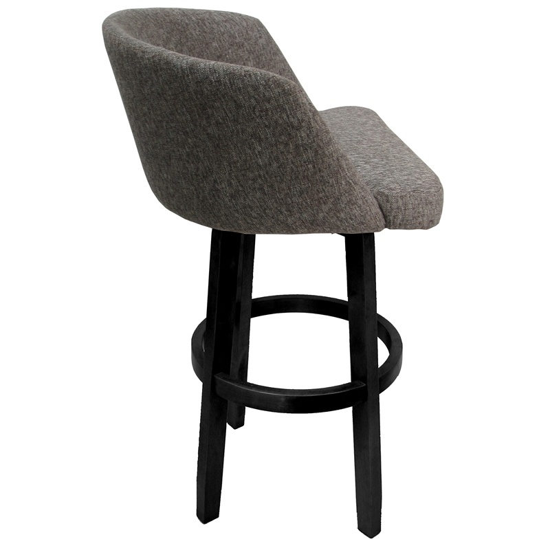 Swivel Counter Wood Bar Stool 26