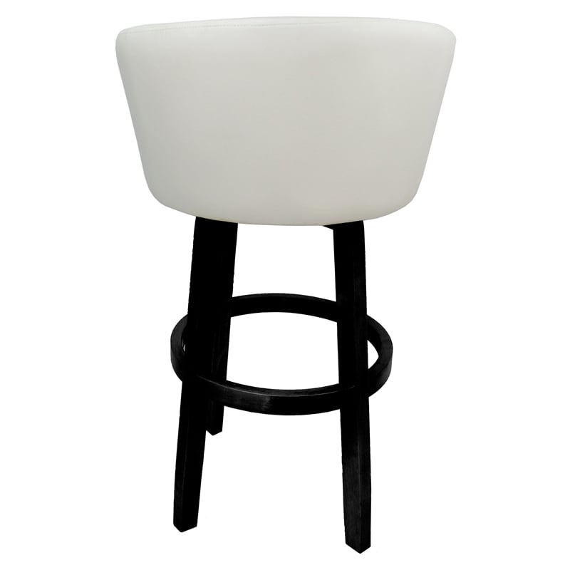 Swivel Counter Wood Bar Stool 26