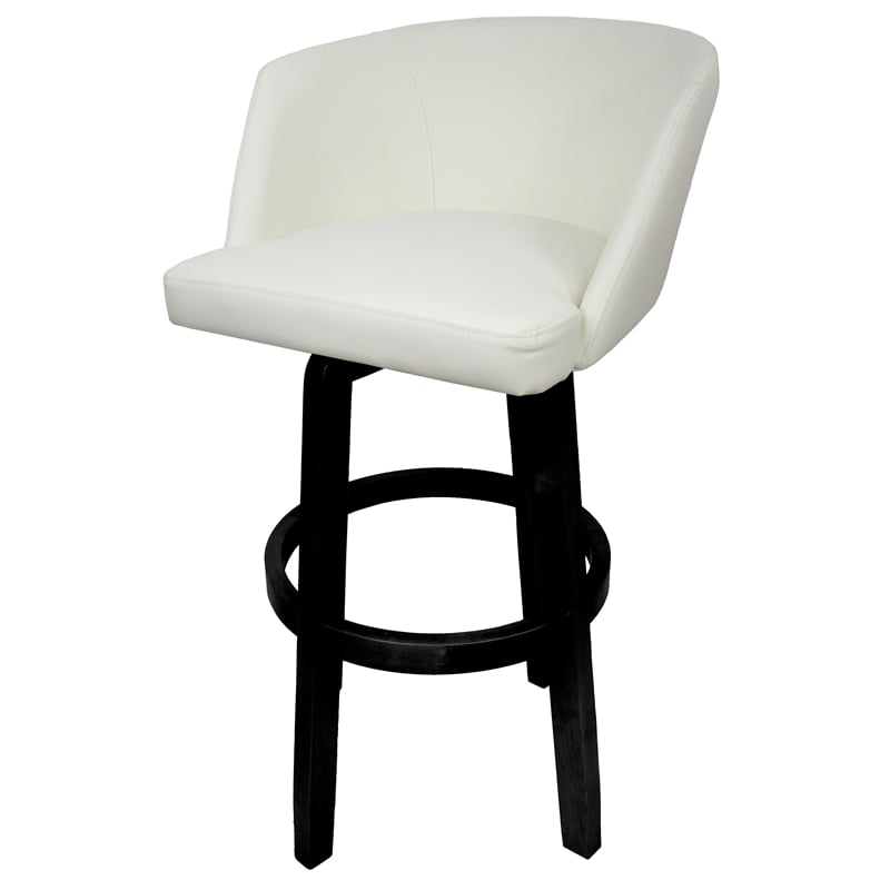 Swivel Counter Wood Bar Stool 26