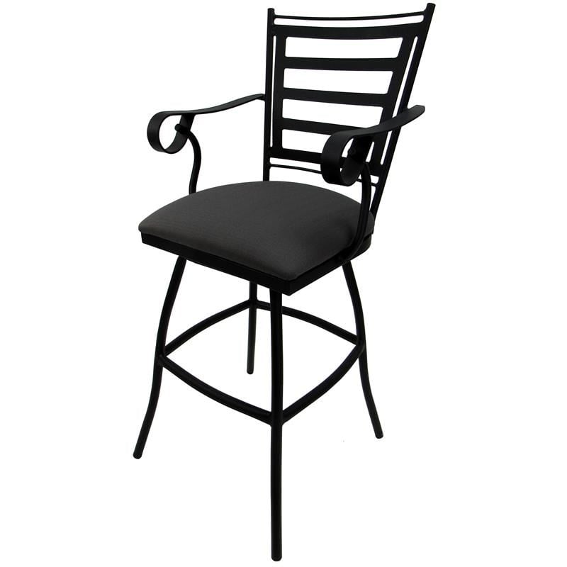 Outdoor X-Tall Spectator Swivel Barstool 35