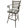 Outdoor Patio Extra Tall Spectator Swivel Bar Stool 35