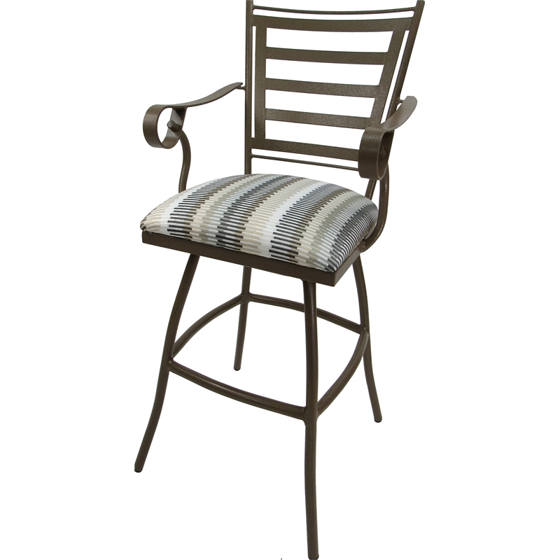 Outdoor Extra Tall Swivel Bar Stool 35