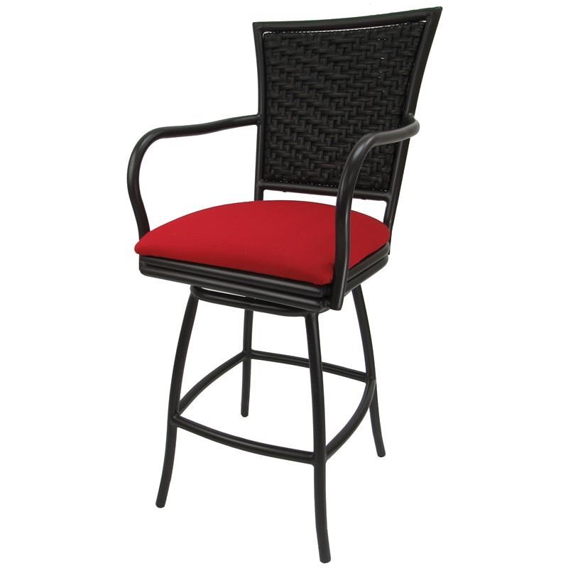 Outdoor Swivel Counter Stool 26
