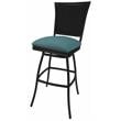 Outdoor Patio Extra Tall Spectator Swivel Armless Bar Stool 35