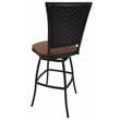Outdoor Patio Extra Tall Spectator Swivel Armless Bar Stool 35