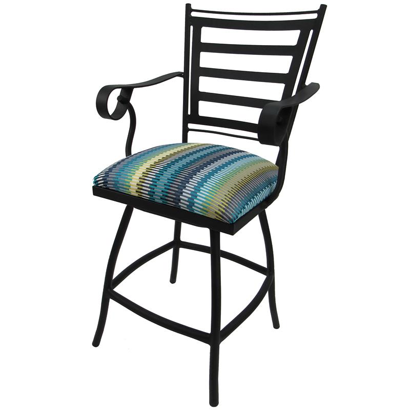 Outdoor Swivel Counter Stool 26