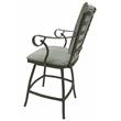 Outdoor Swivel Metal Counter Stool 26