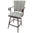 Outdoor Swivel Metal Counter Stool 26