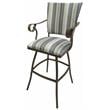 Outdoor Patio Extra Tall Spectator Swivel Bar Stool 35