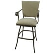 Tobias Designs Outdoor Patio Extra Tall Spectator Swivel Bar Stool 35