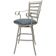 Outdoor Patio Extra Tall Spectator Swivel Bar Stool 35