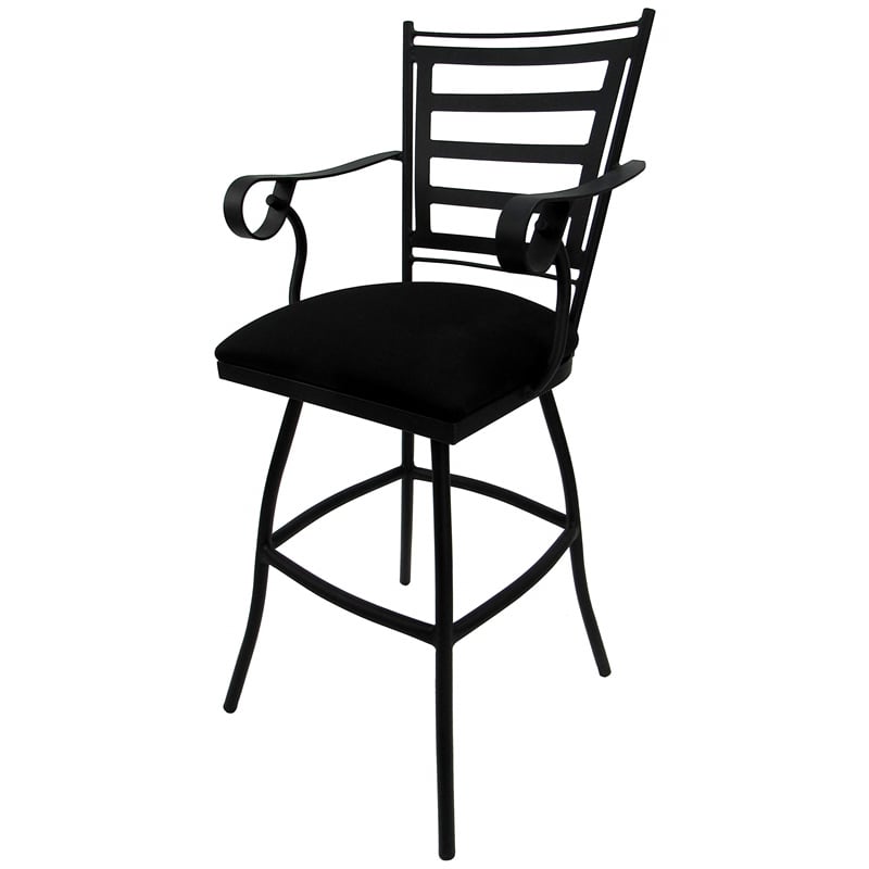 Outdoor Extra Tall Spectator Swivel Bar Stool 35