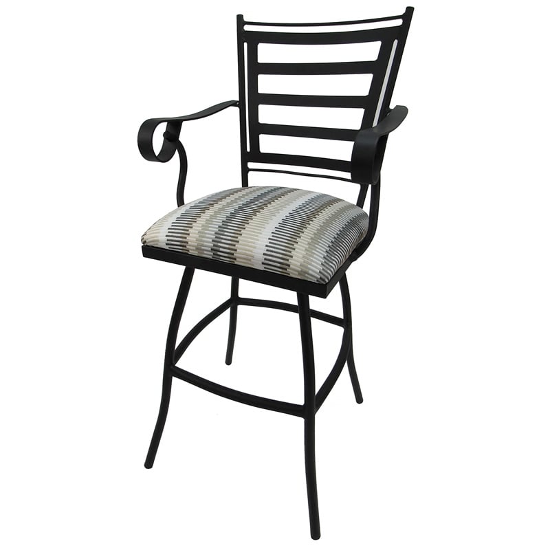 Outdoor Extra Tall Spectator Swivel Bar Stool 35