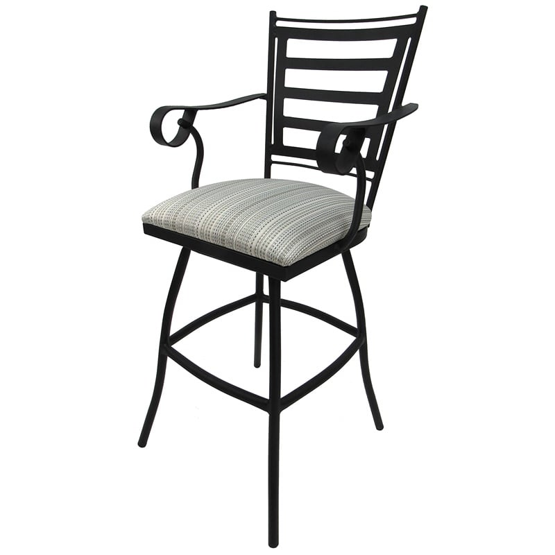 Outdoor Extra Tall Spectator Swivel Bar Stool 35