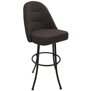 Swivel Metal Bar Stool 30&quot M-235 - Sanora Brown - Coffee