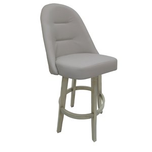 Swivel Counter Bar Stool 26&quot M-235 Vivian Base - Ocean Beige - Beige