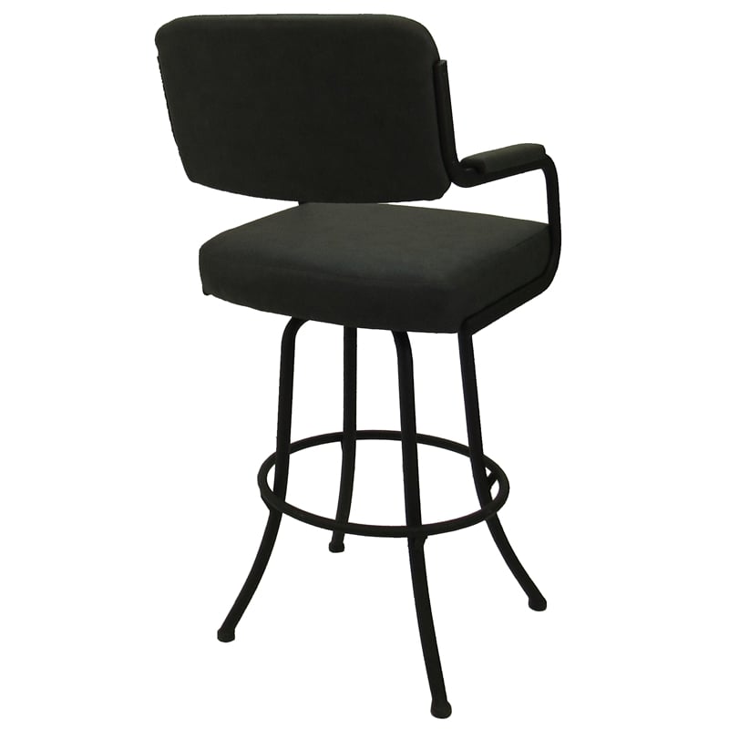 Swivel Extra Tall Metal Bar Stool 34