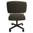 Swivel Tilt Kitchen Caster Chair with Wheels M-110 - Sanora Brown - Coffee